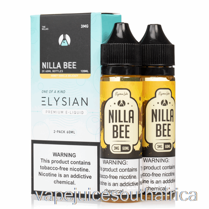 Vape Juice South Africa Nilla Bee - Elysian Labs - 120Ml 6Mg